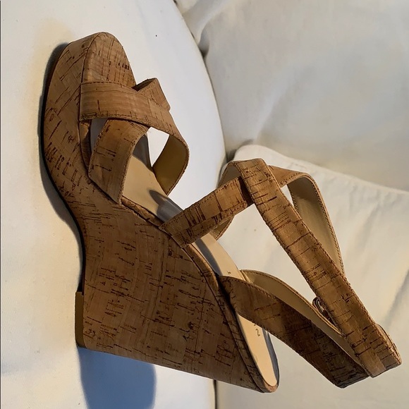 NWOT Nine West Cork platforms size 6 1/2 - Picture 5 of 7